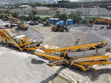 履带式移动碎石机优势与使用范围